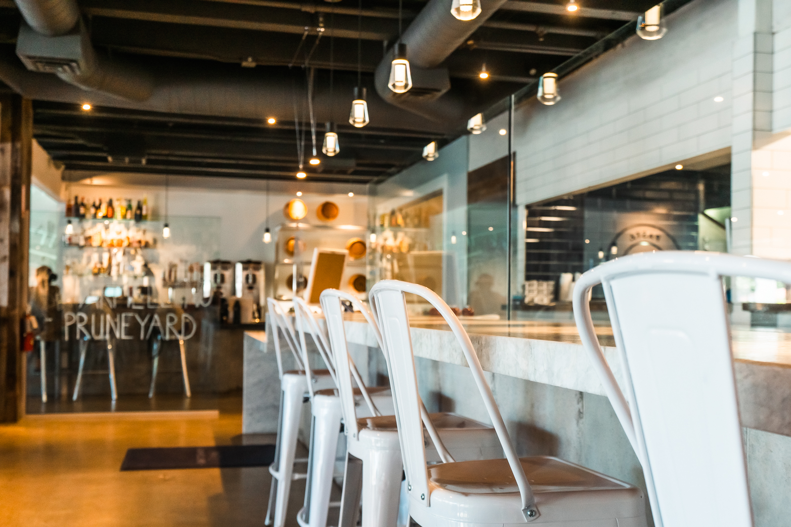 Interior of Pasta Armellino restaurant