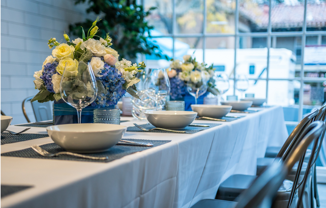 Pasta Armellino Event Table Setting